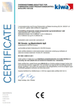 Certifikat til fremstilling af bærende konstruktioner i EXC1 + EXC2 + EXC3 - Fremstilling af bygningsstål og offshore