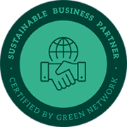 SUSTAINABLE BUSINESS PARTNER - Certified by GREEN NETWORK