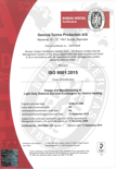 ISO 9001:2015 + IATF 16949