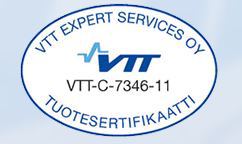 VTT EXPERT SERVICES OY | TUOTESERTIFIKAATTI