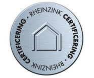 Rheinzink certificering