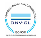 ISO 9001 certificeret