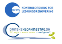 Certificeret af NO-DIG Kontrolordning for Ledningsrenovering og Danskekloakmestre.dk