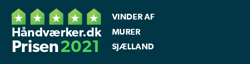 Vinder af Murer Sjælland | Hånværker.dk Prisen 2021