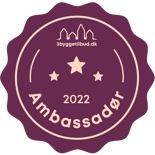 Ambassadør 2022 | 3Byggetilbud. I 2022 modtog Vaskebjørnen titlen Ambassadør 2022 hos 3byggetilbud.dk, hvilket vi naturligvis er meget stolte af.