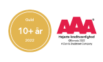 AAA-Guld diplom for højeste kreditværdighed i +10 år i 2022