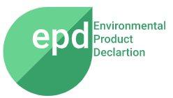 EPD Miljøvaredeklaration | Da vi tænker bæredygtighed i alt fra produktion, transport, emballage, genanvendelighed, og vores produkter består af 90% genbrugte gummidæk, som vi upcycler har vi med et CO2 aftryk på mellem 0,08 - 0,37 kg pr kvm. det laveste på markedet.