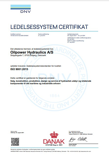 ISO 9001:2015 certificeret
