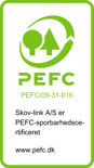 Certificeret inden for PEFC
