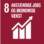 Vi arbejder med FN's verdensmål nr. 8 - anstændige jobs og økonomisk vækst