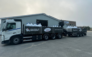 Vejle Kalk- og Mørtelværk leverer mørtel i Euro 6 lastbiler, vilket gør det muligt at komme ud i alle miljøzoner.