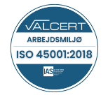 ISO certificeret 45001