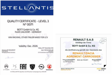 STELLANTIS | Quality Certificate ▪ Renault | Carossier