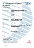 DS/EN ISO 9001 certificeret