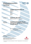 DS/EN ISO 14001 certificeret