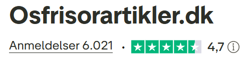 Trustpilot 4,7 ⭐⭐⭐⭐